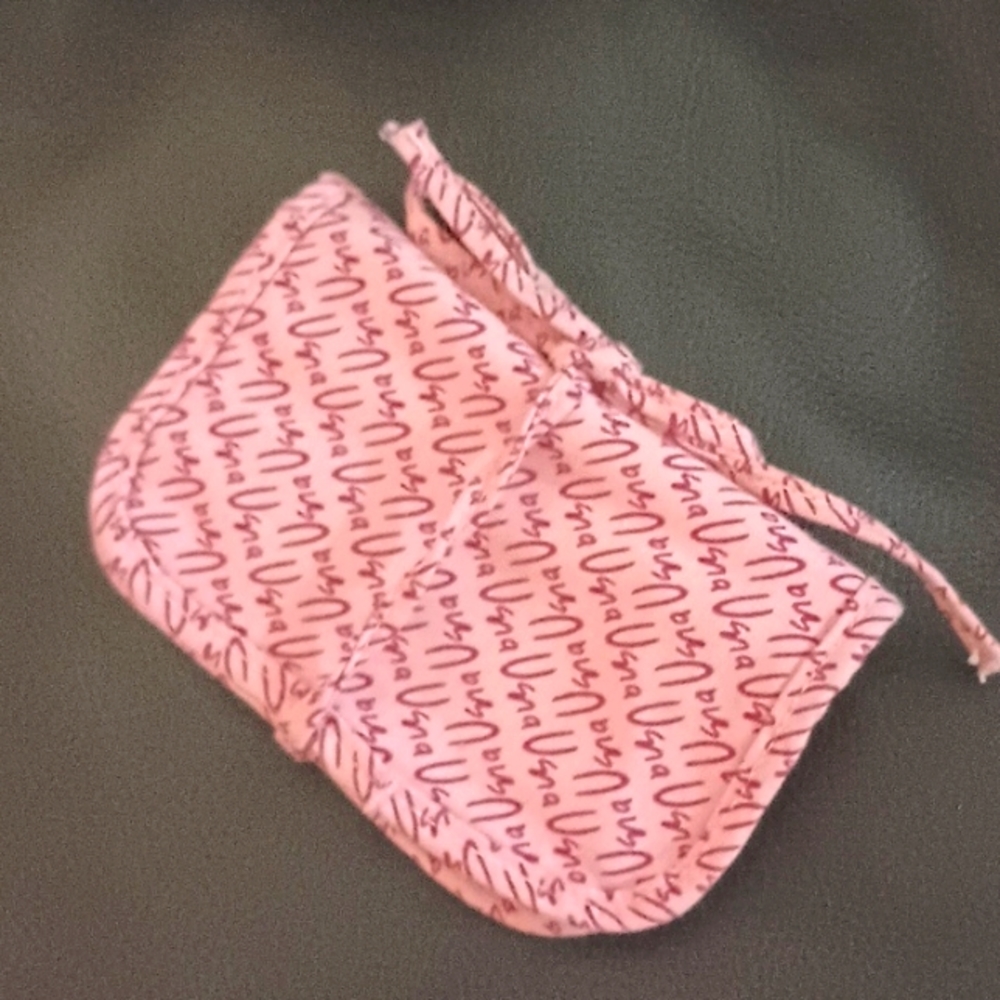 RESERVED FOR MOLLY       Vera Neumann UGNA pink jewelry bag